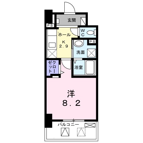 メルベージュ岸 間取り