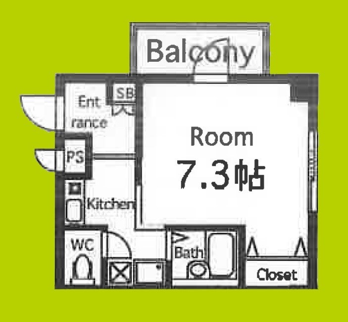 サンシャイン戸川 間取り