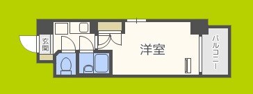 ラナップスクエア北梅田シティ 間取り