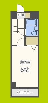 ビクトリーハイムニシミツ 間取り