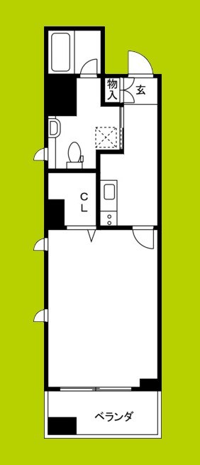 セレッソコートリバーサイドOSAKA 間取り