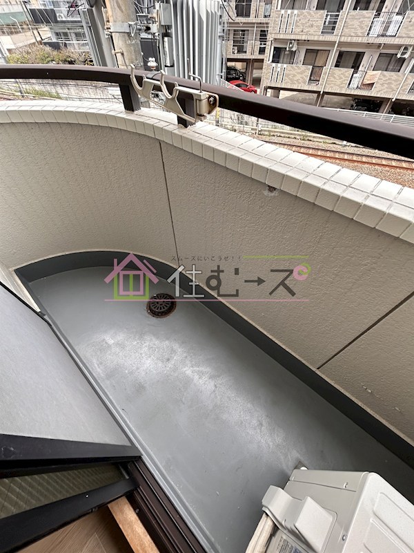 プラザコウエイⅡ ベランダ