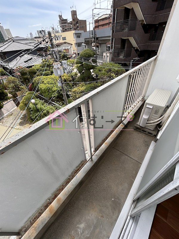 プレアール上新庄Ⅲ ベランダ