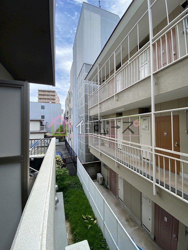 翠香園 ベランダ