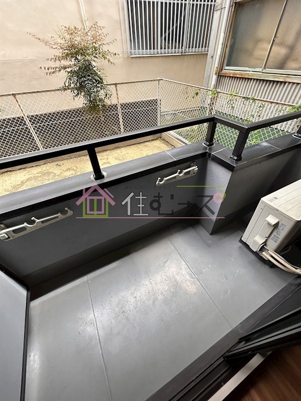 プレジデント豊新 ベランダ