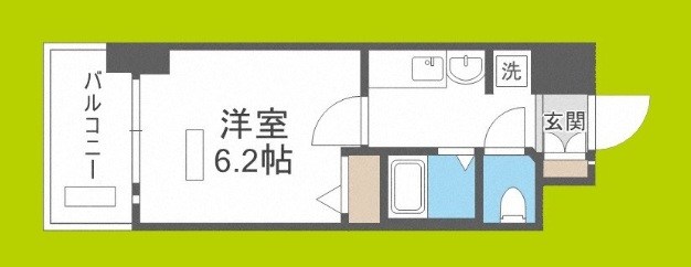 エステムコート新大阪Ⅵエキスプレイス 間取り