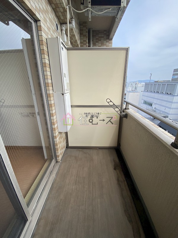 エステムコート新大阪Ⅴソレックス ベランダ
