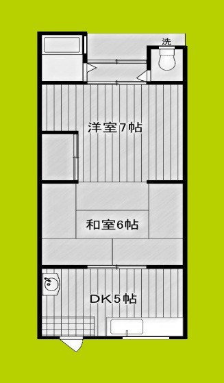 津田貸家 間取り