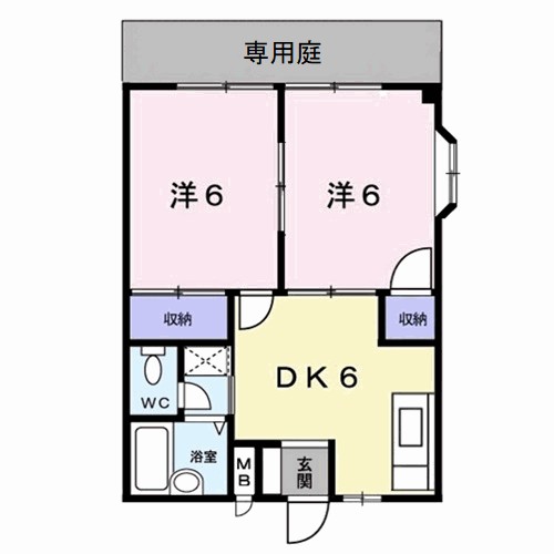 リバティコーポ・ヒロ 間取り