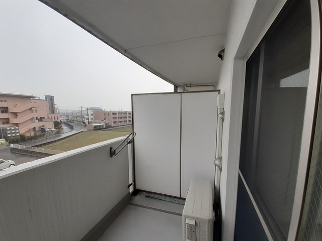 クレメント岡山 ベランダ