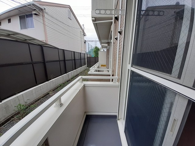 ローザ・アルベロＢ棟 ベランダ