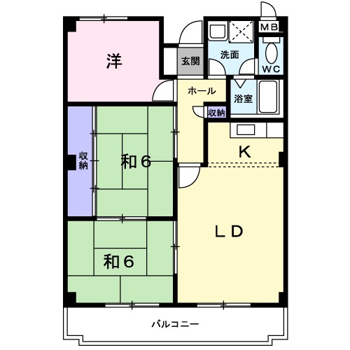エスポワール茨木 間取り