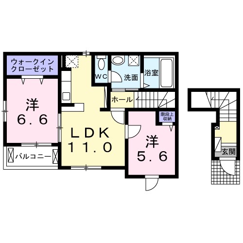 プレージア虫取 間取り