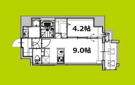 ミラージュパレス天王寺堀越町 間取り
