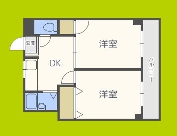 エスパス南巽 間取り