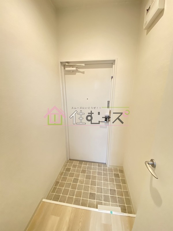 SKハイツ平野 玄関