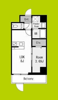 GRAN PASEO 江坂 間取り