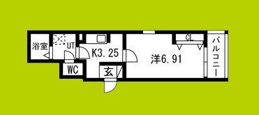 F+style東大阪本庄2号館 間取り