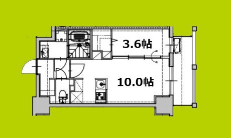 ミラージュパレス天王寺堀越町 間取り