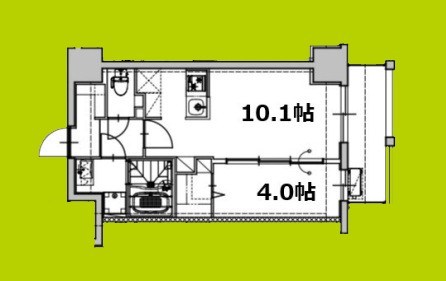 ミラージュパレス天王寺堀越町 間取り