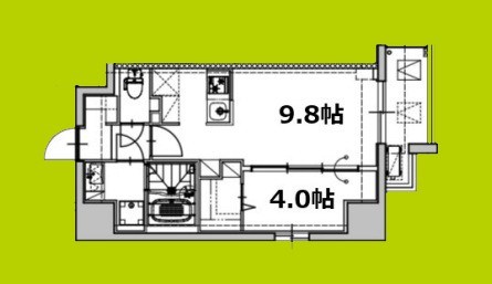 ミラージュパレス天王寺堀越町 間取り