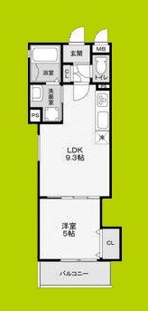 フォレストクリエオーレ城垣町壱番館 間取り