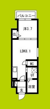 TERAS　KOROEN 間取り
