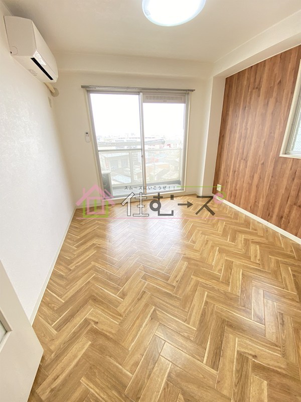 SKハイツ平野 ベッドルーム