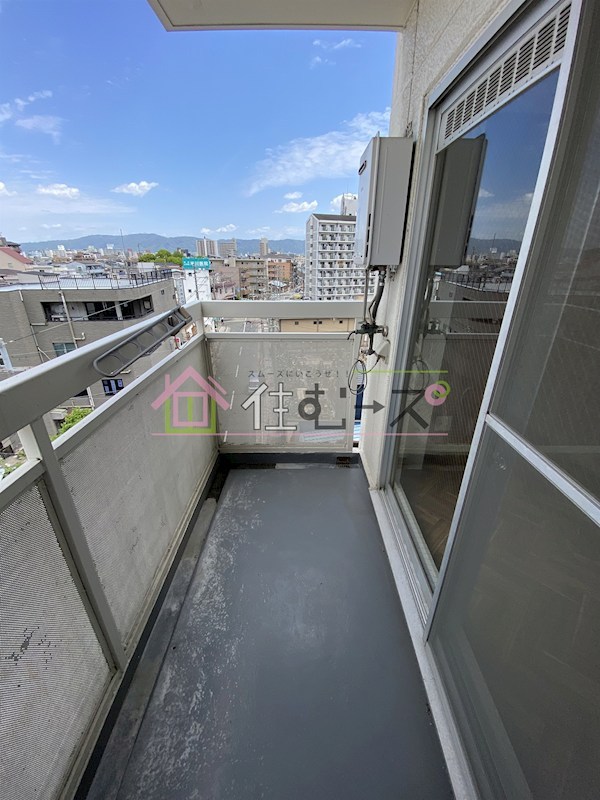 SKハイツ平野 ベランダ