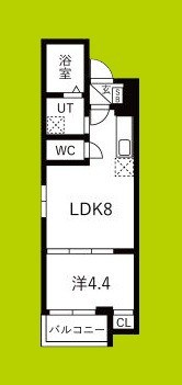 F asecia Rokko 間取り