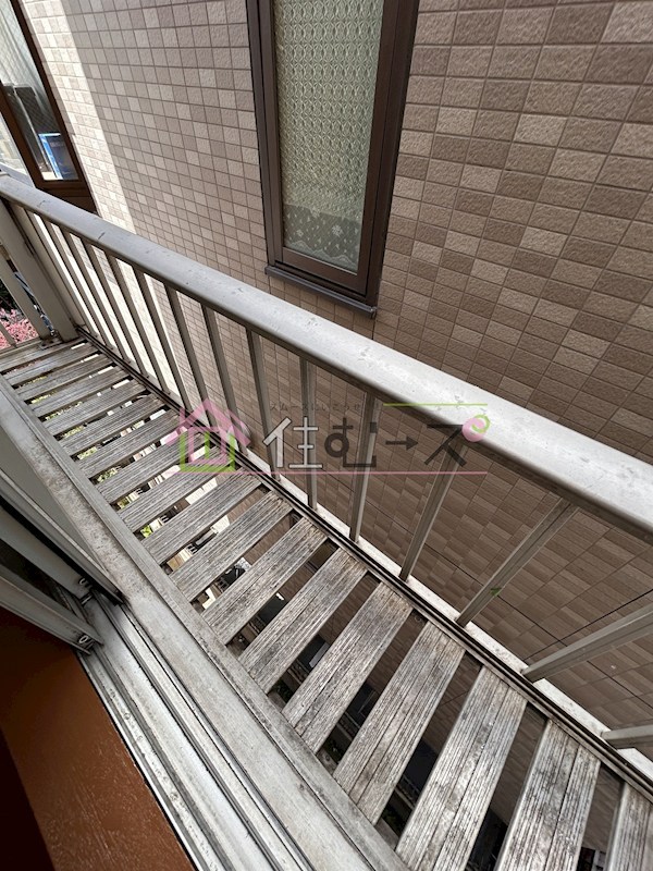 カラキマンション ベランダ