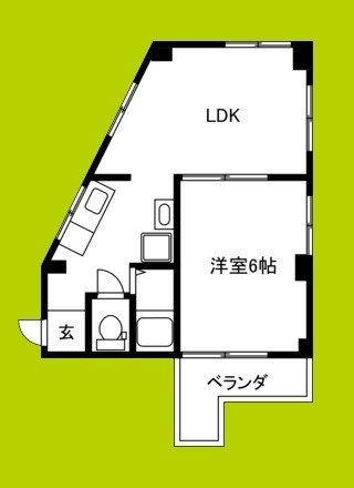 プレジール平野 間取り