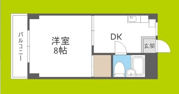 シャトー背戸口 間取り