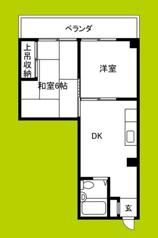 ライフガーデンⅠ 間取り