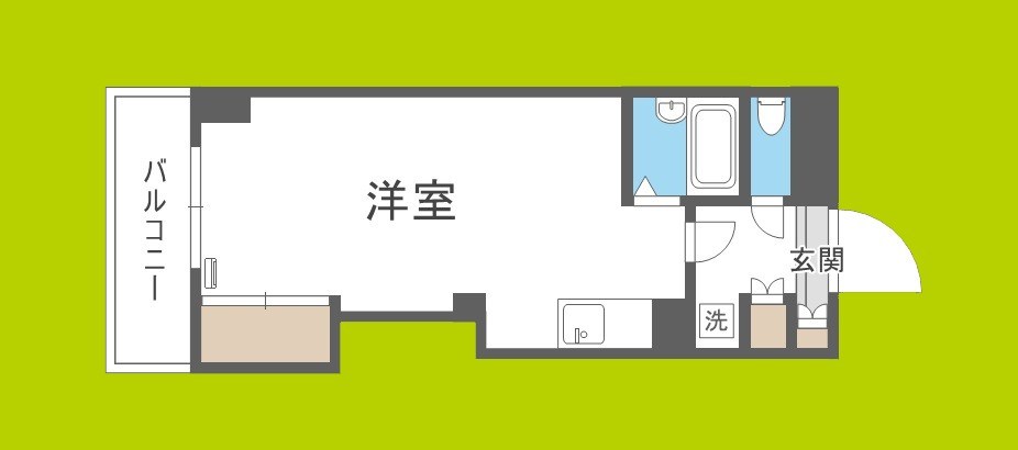 日宝ライフ桜宮 間取り