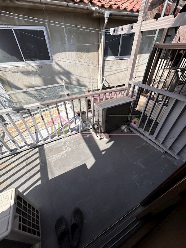 都島中通3丁目テラスハウス ベランダ