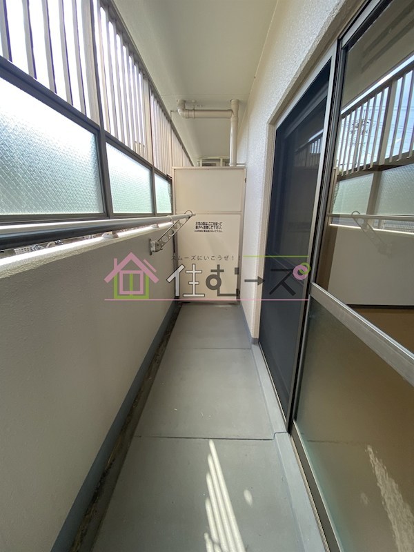 カデンツァ瓜破 ベランダ