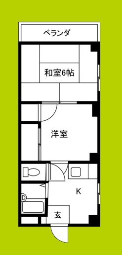 キッポー平野加美  間取り