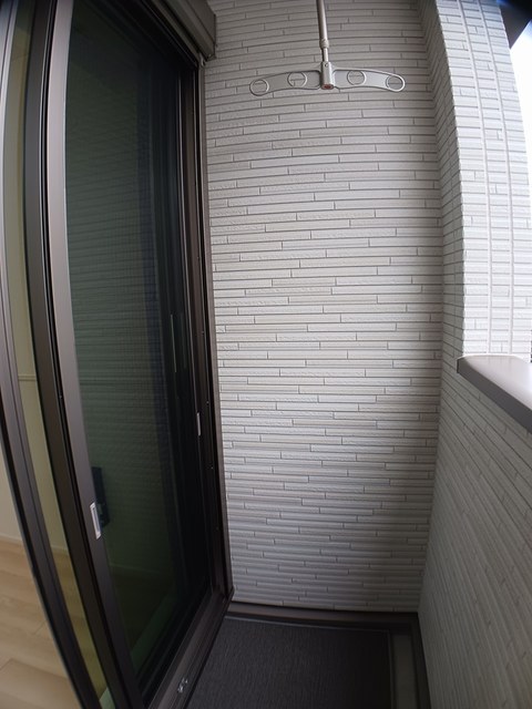 ディアコート　加守 ベランダ