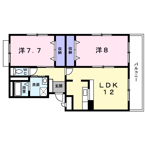 フォレスタフィウ－メ 間取り