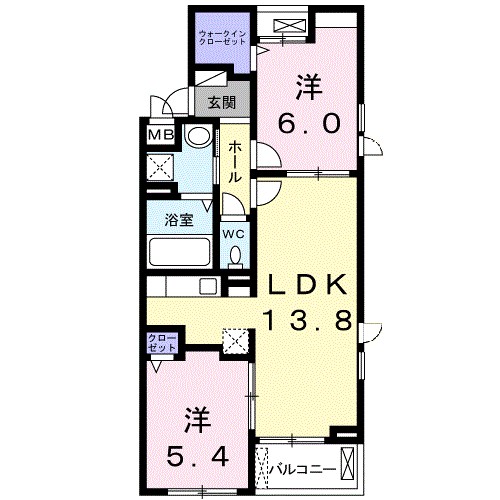 ボナール神野 間取り