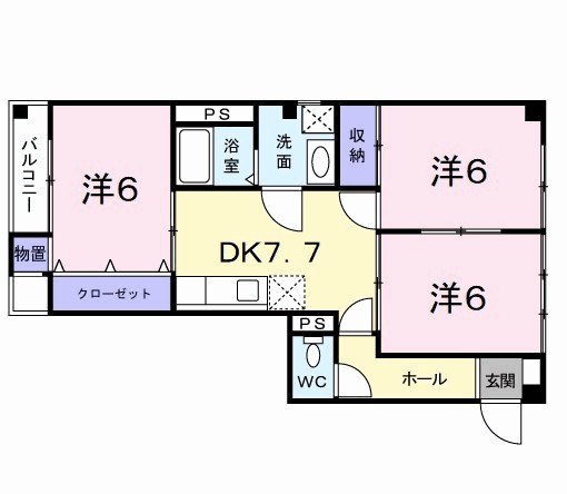 ディアコート 間取り