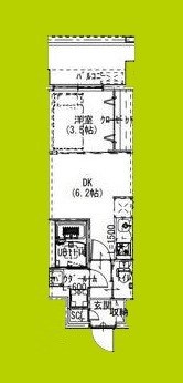 Alivis浪速東SoL TERRACE 間取り