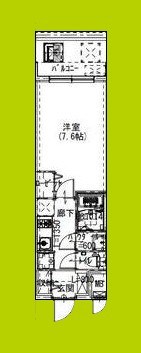 Alivis浪速東SoL TERRACE 間取り