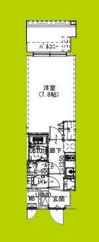 Alivis浪速東SoL TERRACE 間取り