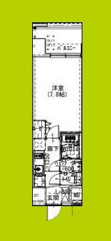 Alivis浪速東SoL TERRACE 間取り