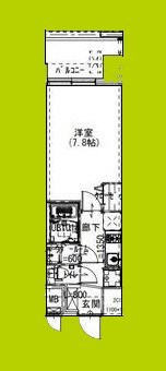 Alivis浪速東SoL TERRACE 間取り