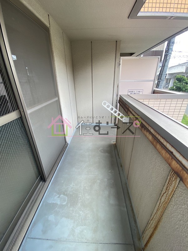 MiYo87天下茶屋 ベランダ
