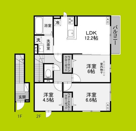 トリシア東太子 間取り
