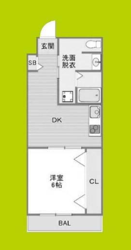 東梅田レジデンス小島 間取り